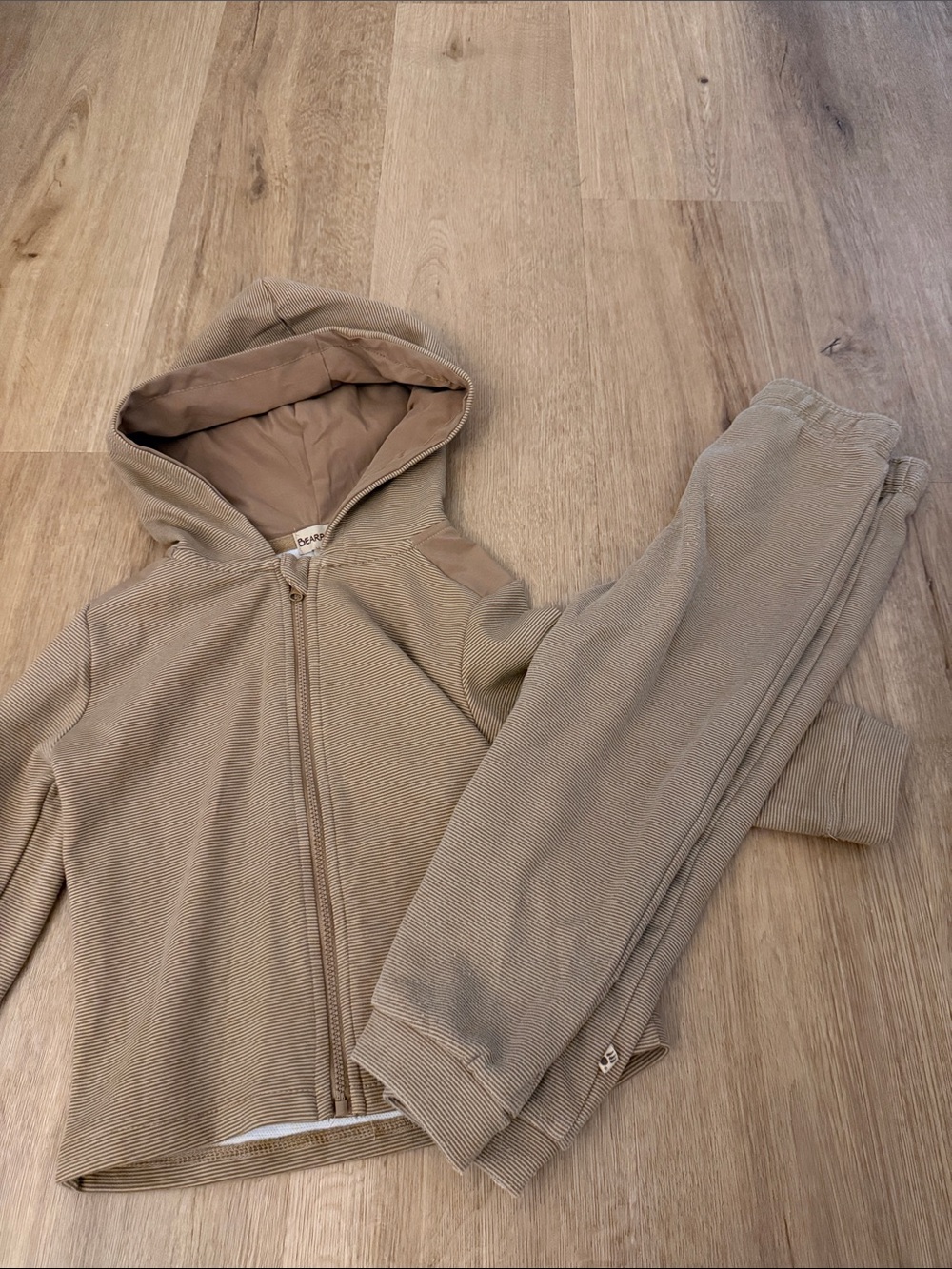 Kids Hooded Zip Jacket and Joggers Set